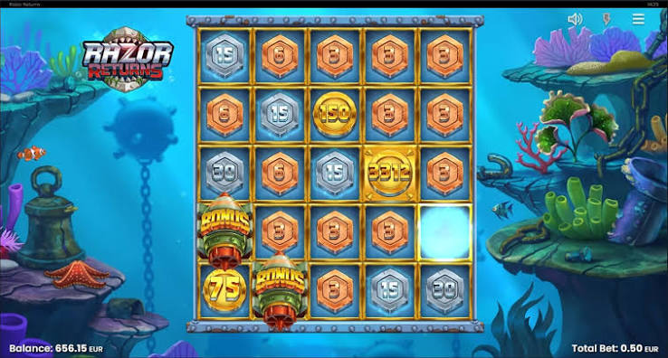 Razor Returns: Slot-Funktionen